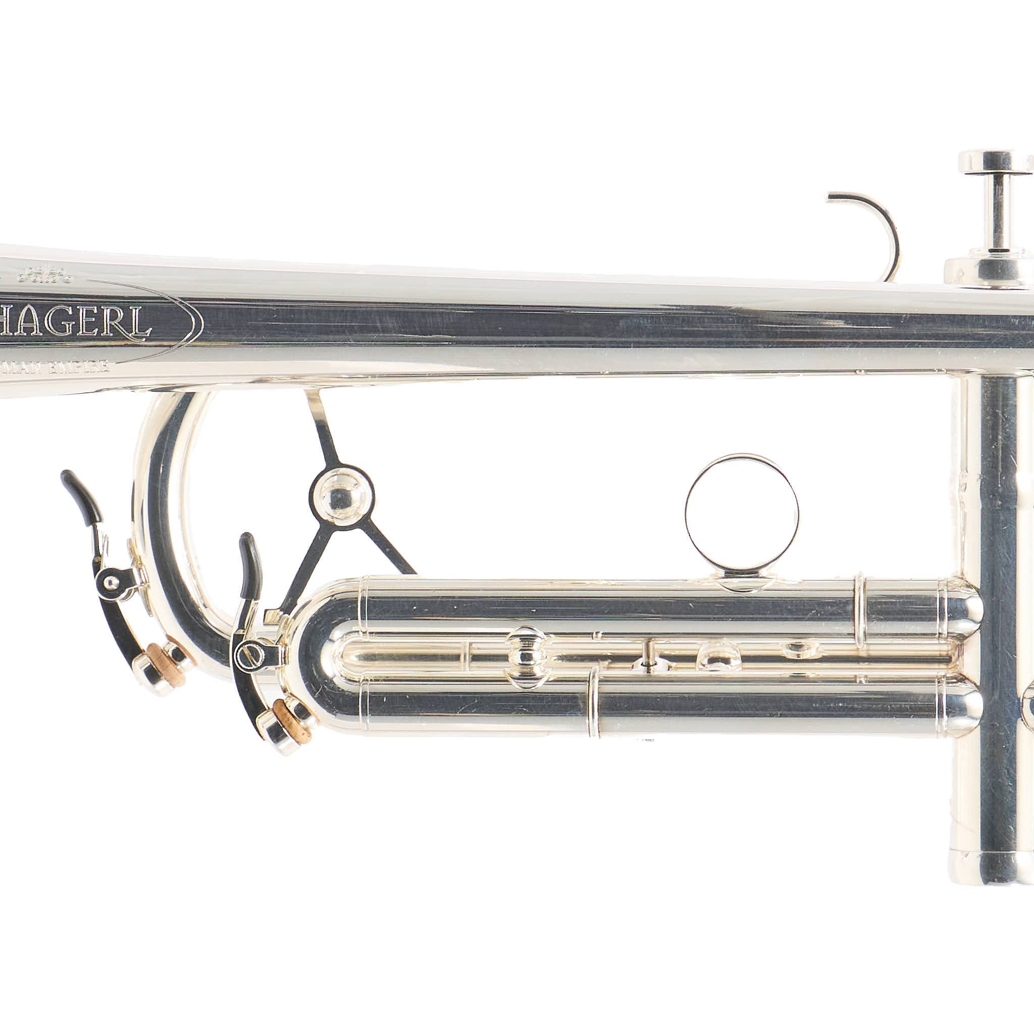 Schagerl 'Roman Empire' Professional Bb Trumpet in Silver Plate