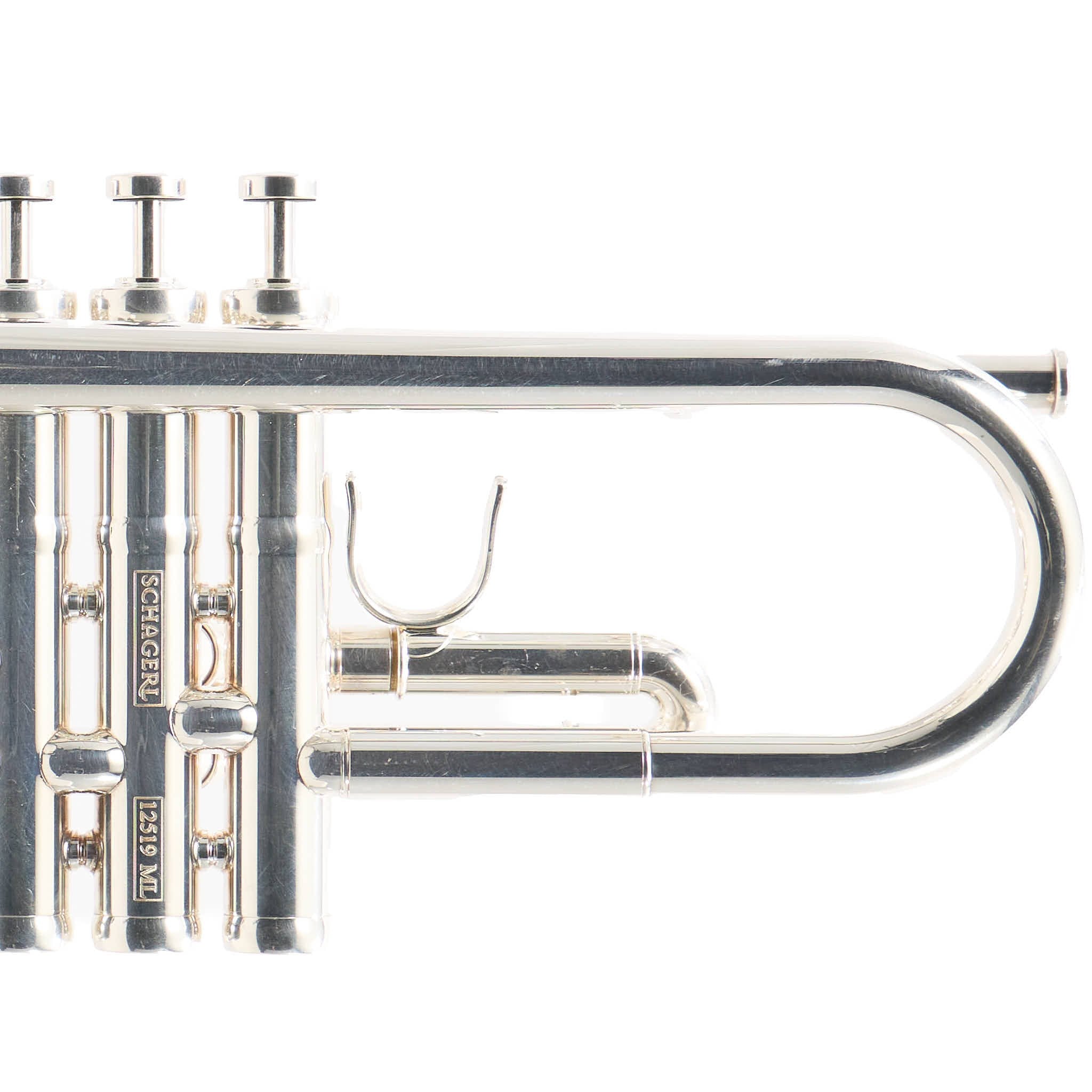 Schagerl 'Roman Empire' Professional Bb Trumpet in Silver Plate