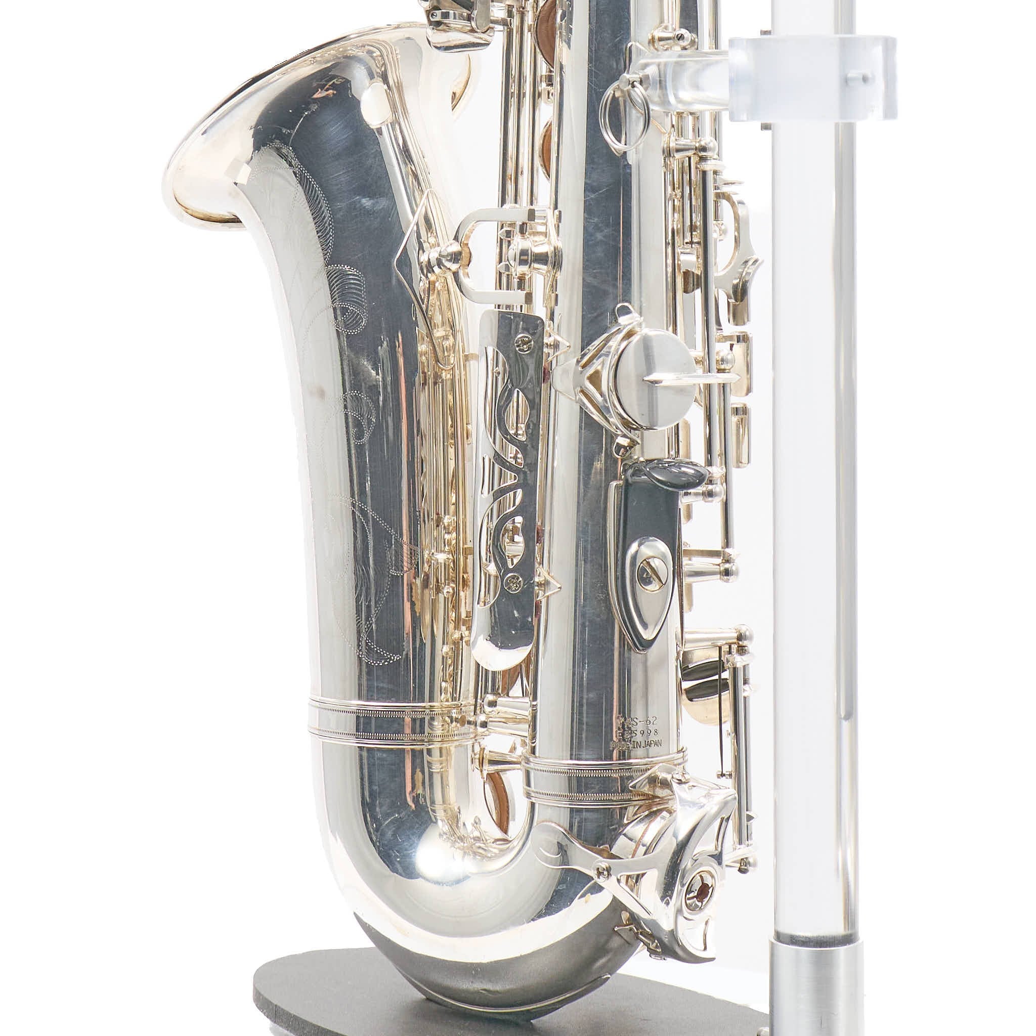 Yamaha YAS-62S Professional Alto Saxophone in Silver Plate