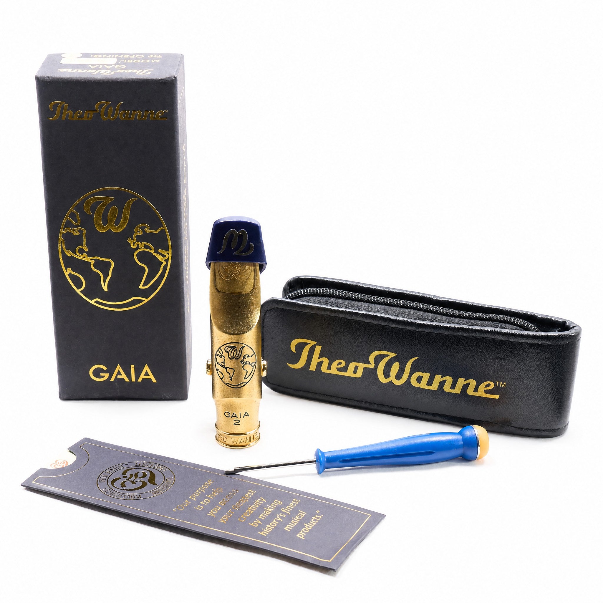 Theo Wanne GAIA2 Gold 7* Tenor Saxophone Mouthpiece
