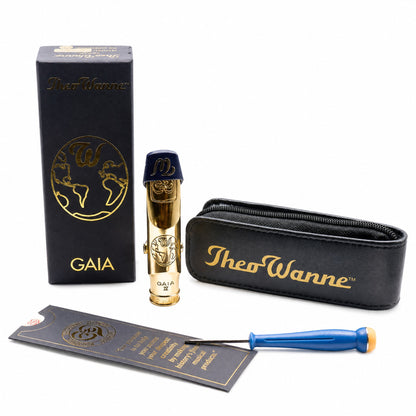 Theo Wanne GAIA4 Gold 6* Tenor Saxophone Mouthpiece
