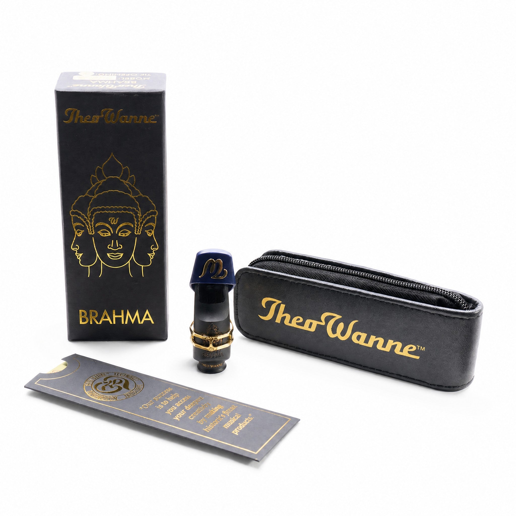 Theo Wanne BRAHMA Hard Rubber 7* Soprano Saxophone Mouthpiece