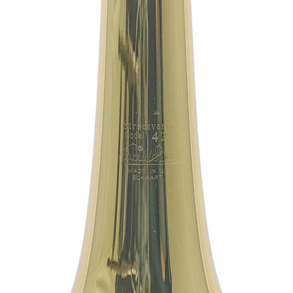 Bach 42BOF Stradivarius Professional Tenor Trombone in Lacquer