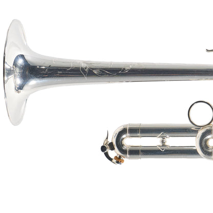 S.E. Shires TRQ9S Q-Series Professional Bb/A Piccolo Trumpet in Silver Plate