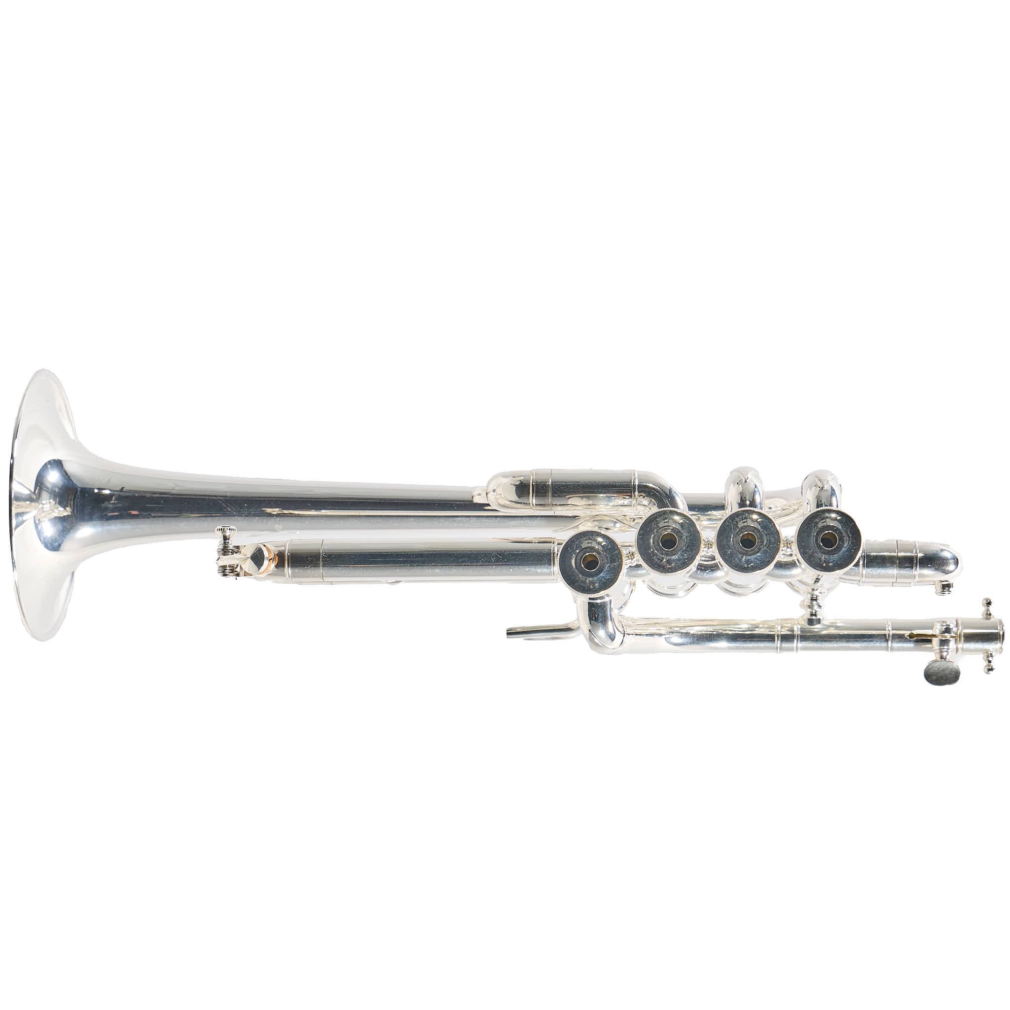 S.E. Shires TRQ9S Q-Series Professional Bb/A Piccolo Trumpet in Silver Plate