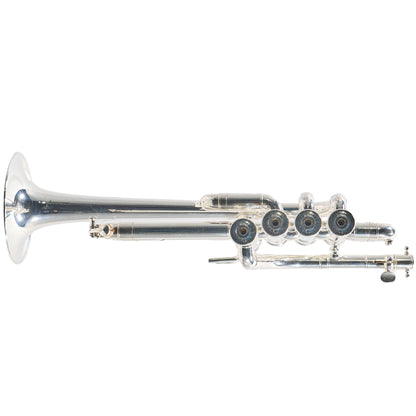 S.E. Shires TRQ9S Q-Series Professional Bb/A Piccolo Trumpet in Silver Plate