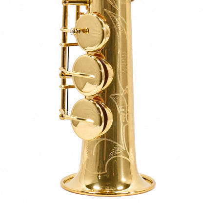 Yamaha YSS-82ZR 'Custom Z' Professional Soprano Saxophone in Gold Lacquer