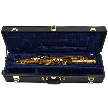 Yamaha YSS-82ZR 'Custom Z' Professional Soprano Saxophone in Gold Lacquer