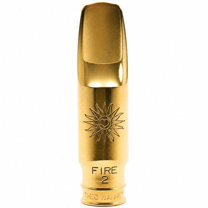 Theo Wanne FIRE2 Gold 8 Alto Saxophone Mouthpiece