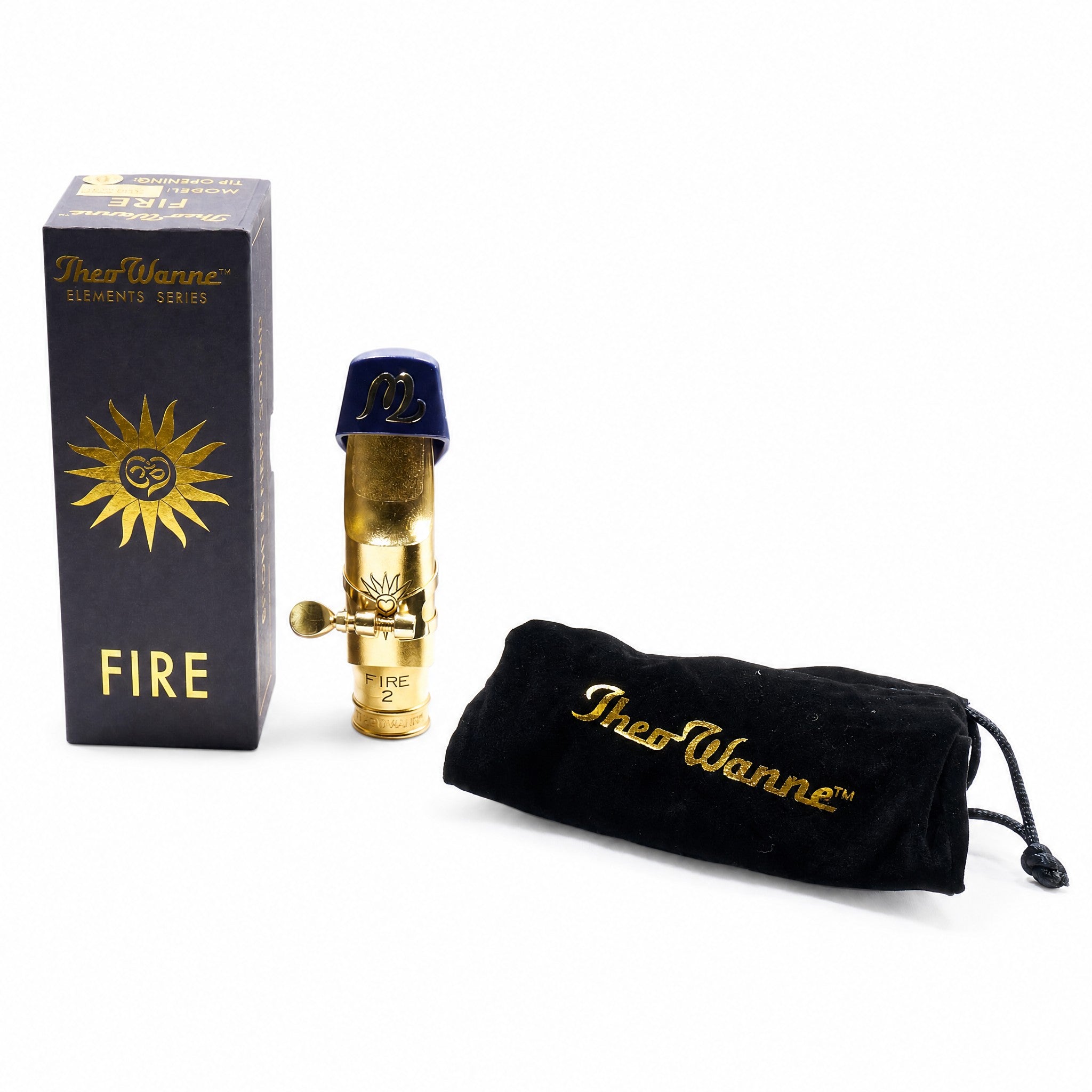 Theo Wanne FIRE2 Gold 8 Alto Saxophone Mouthpiece