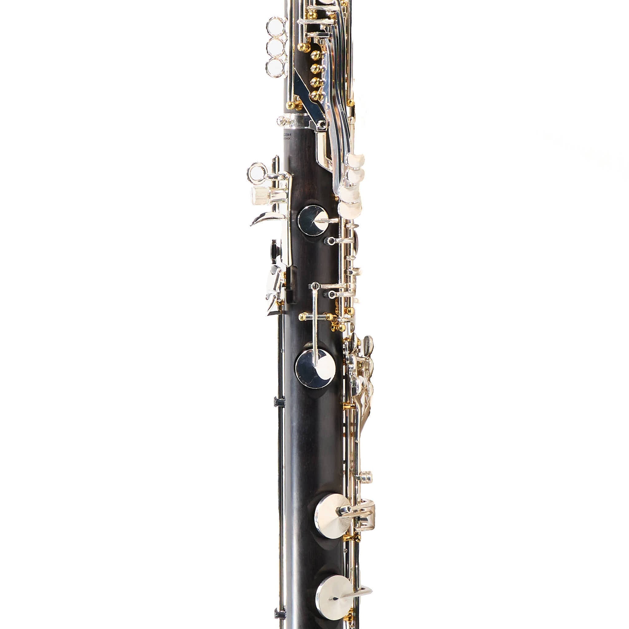 Backun Q-Series Professional Bass Clarinet in Grenadilla with Silver Keys/Gold Posts