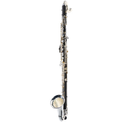 Backun Q-Series Professional Bass Clarinet in Grenadilla with Silver Keys/Gold Posts