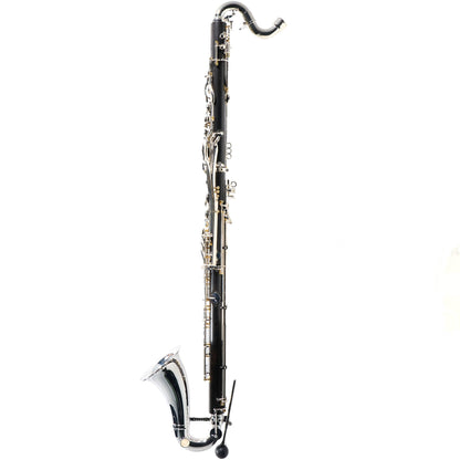 Backun Q-Series Professional Bass Clarinet in Grenadilla with Silver Keys/Gold Posts