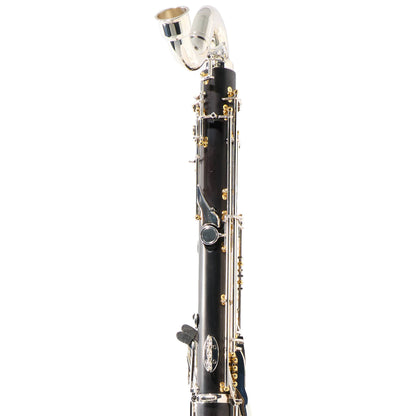 Backun Q-Series Professional Bass Clarinet in Grenadilla with Silver Keys/Gold Posts