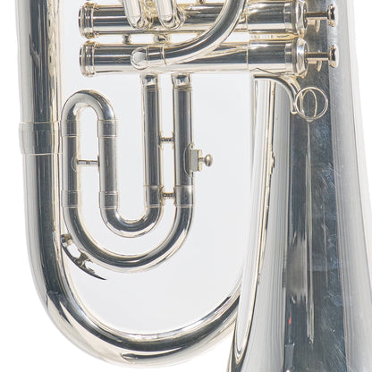 King 1130SP 'Ultimate' Marching Euphonium in Silver Plate