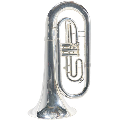 King 1130SP 'Ultimate' Marching Euphonium in Silver Plate