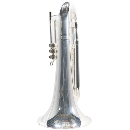 King 1130SP 'Ultimate' Marching Euphonium in Silver Plate
