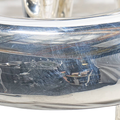 King 1130SP 'Ultimate' Marching Euphonium in Silver Plate