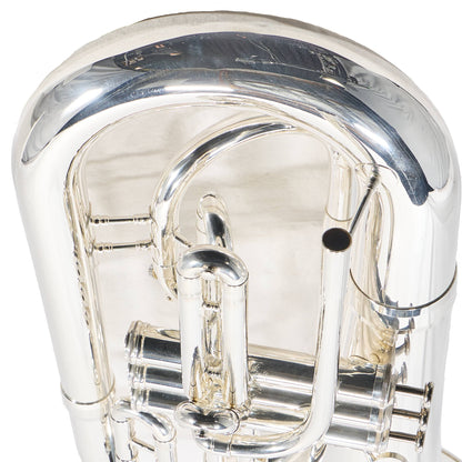 King 1130SP 'Ultimate' Marching Euphonium in Silver Plate
