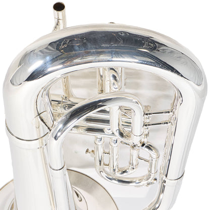 King 1130SP 'Ultimate' Marching Euphonium in Silver Plate