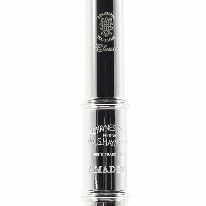 William S. Haynes AF680SE-BO 'Amadeus' Intermediate Flute in Silver Plate