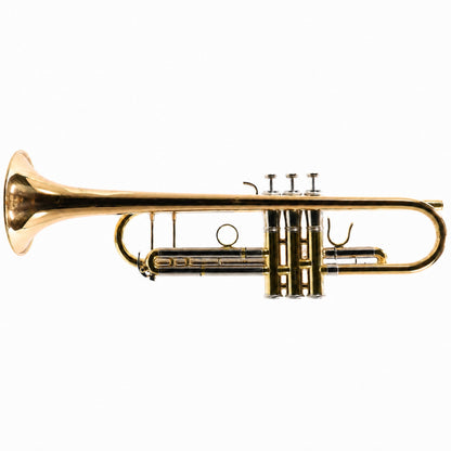 Jupiter XO 1602RL Professional Bb Trumpet in Gold Lacquer with Silver Trim