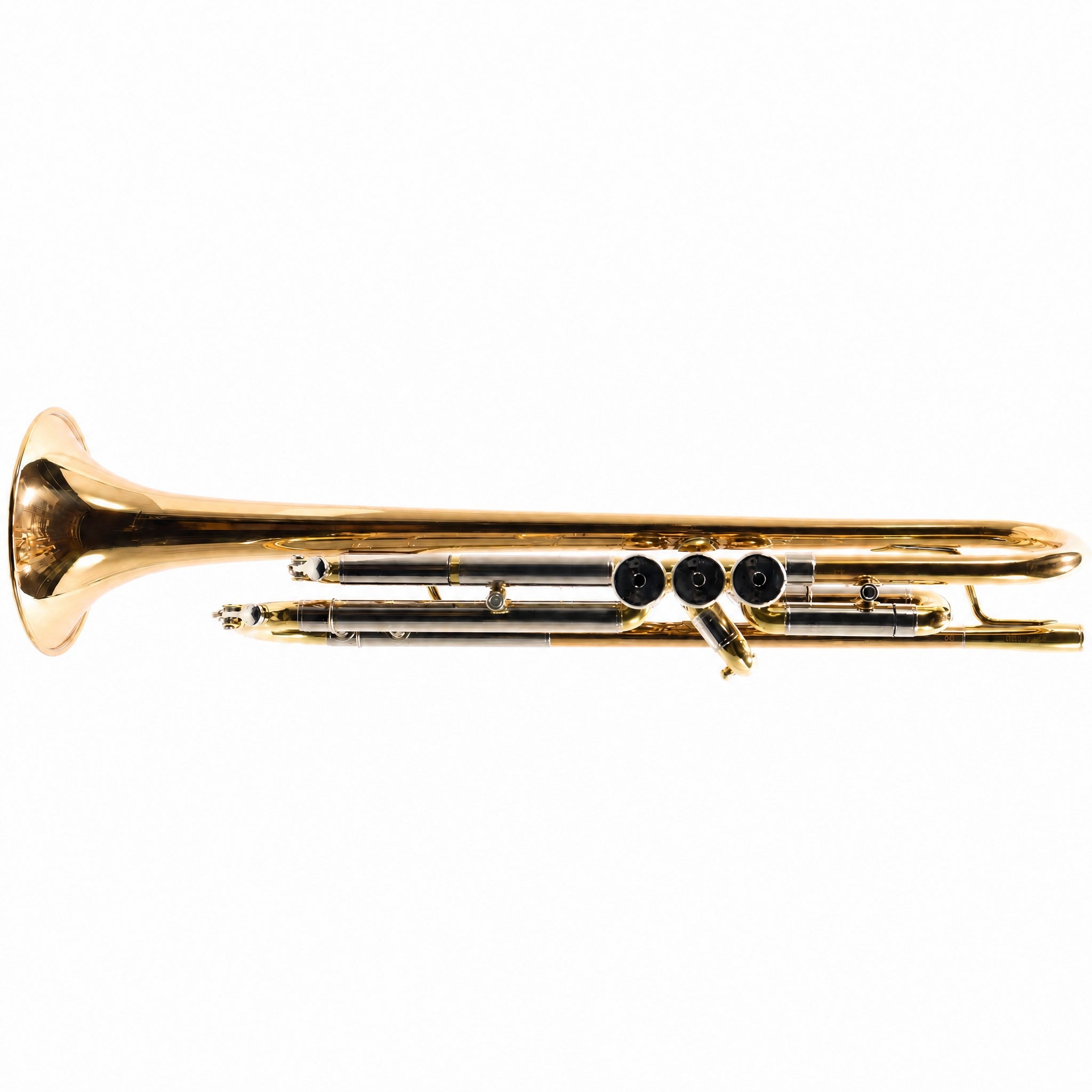 Jupiter XO 1602RL Professional Bb Trumpet in Gold Lacquer with Silver Trim