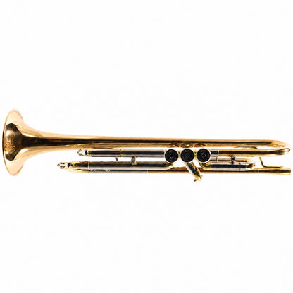 Jupiter XO 1602RL Professional Bb Trumpet in Gold Lacquer with Silver Trim