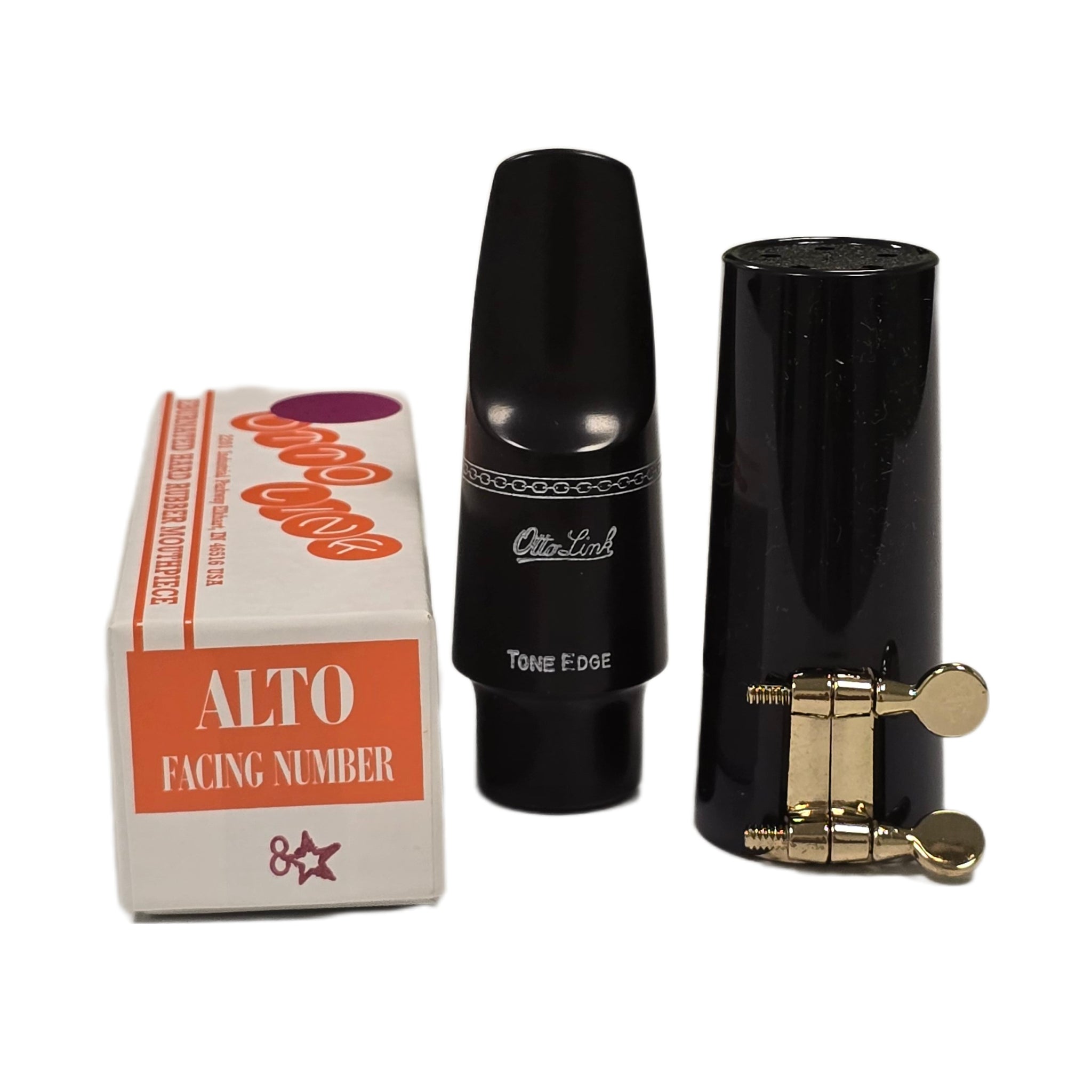 Otto Link OLR-402-8S Hard Rubber 8* Alto Saxophone Mouthpiece
