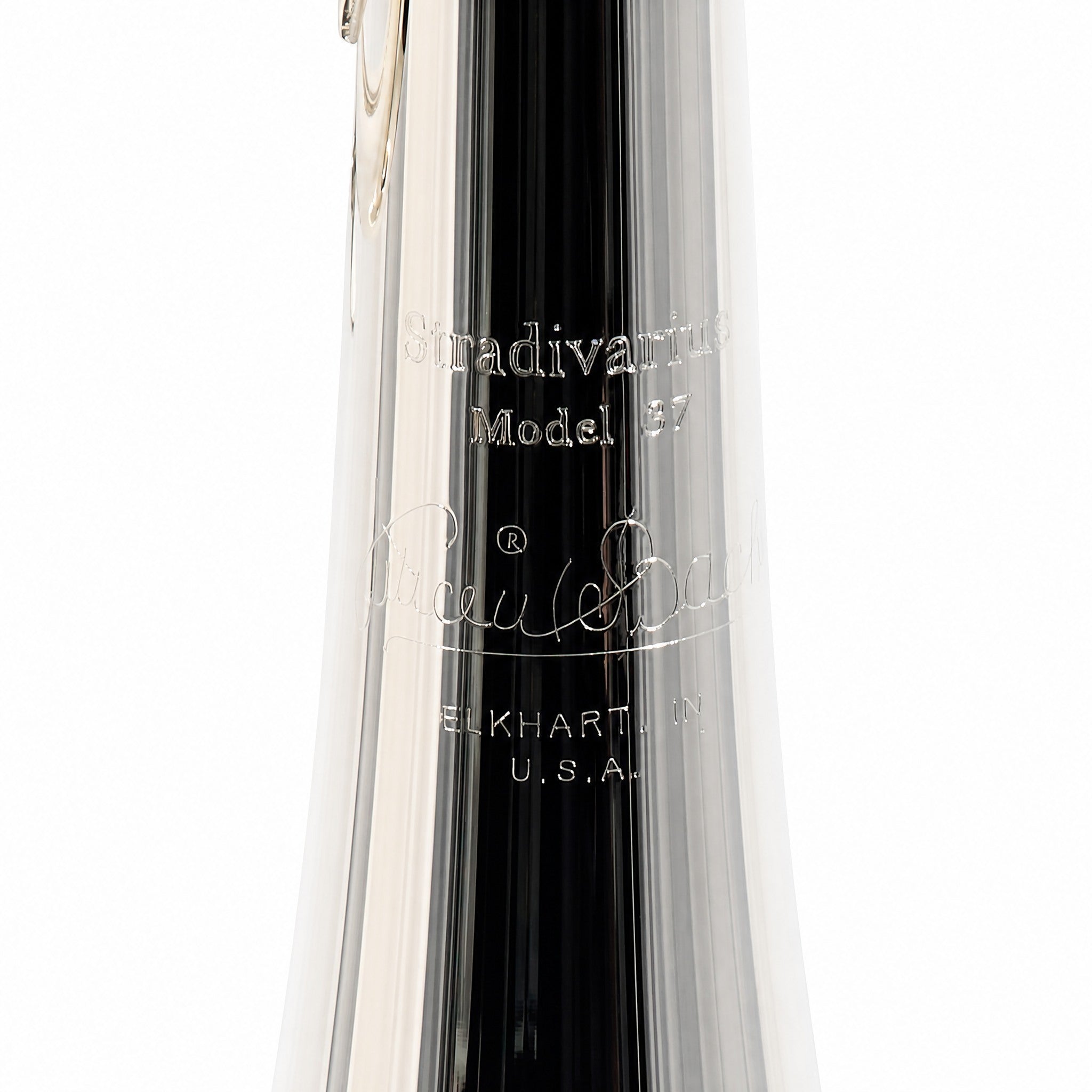 Bach 180S37 Stradivarius Professional Bb Trumpet in Silver Plate