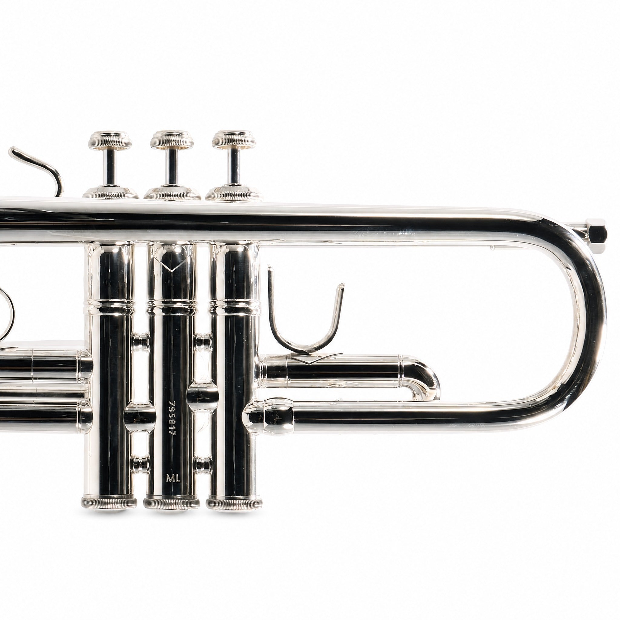 Bach 180S37 Stradivarius Professional Bb Trumpet in Silver Plate