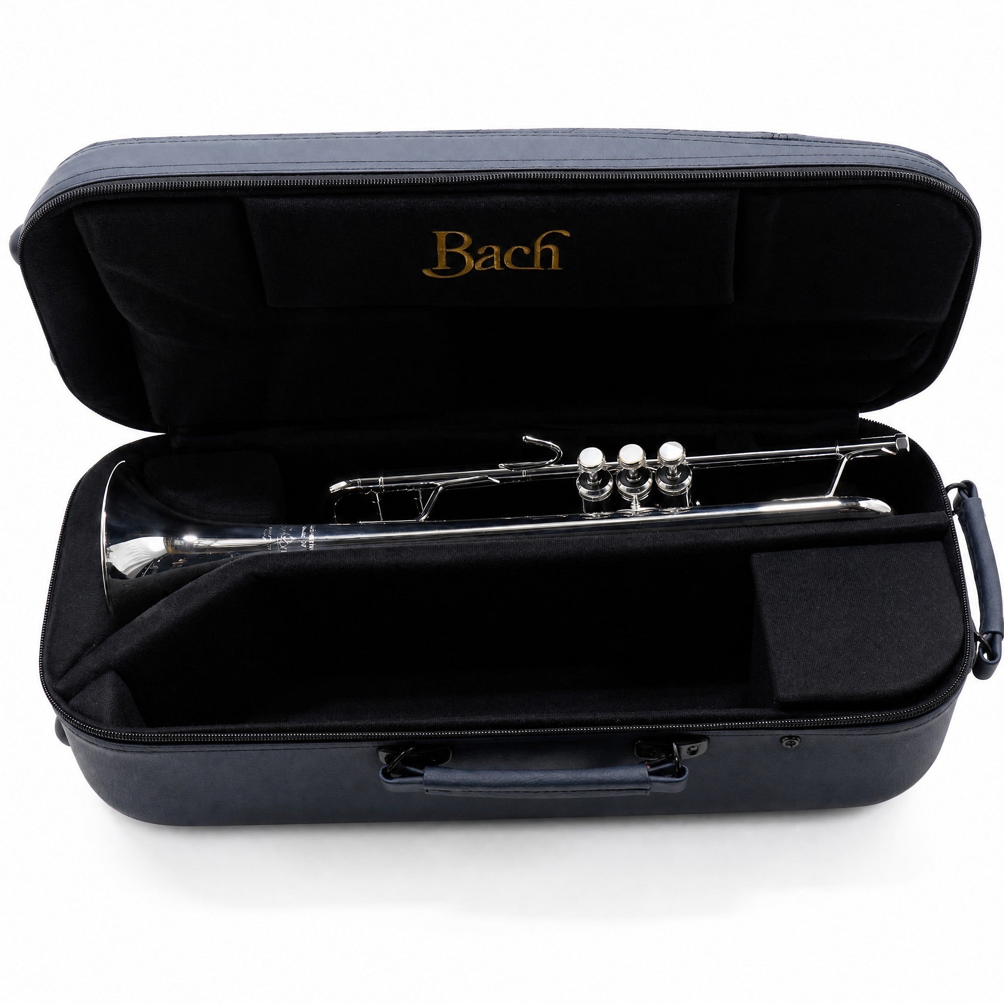 Bach 180S37 Stradivarius Professional Bb Trumpet in Silver Plate