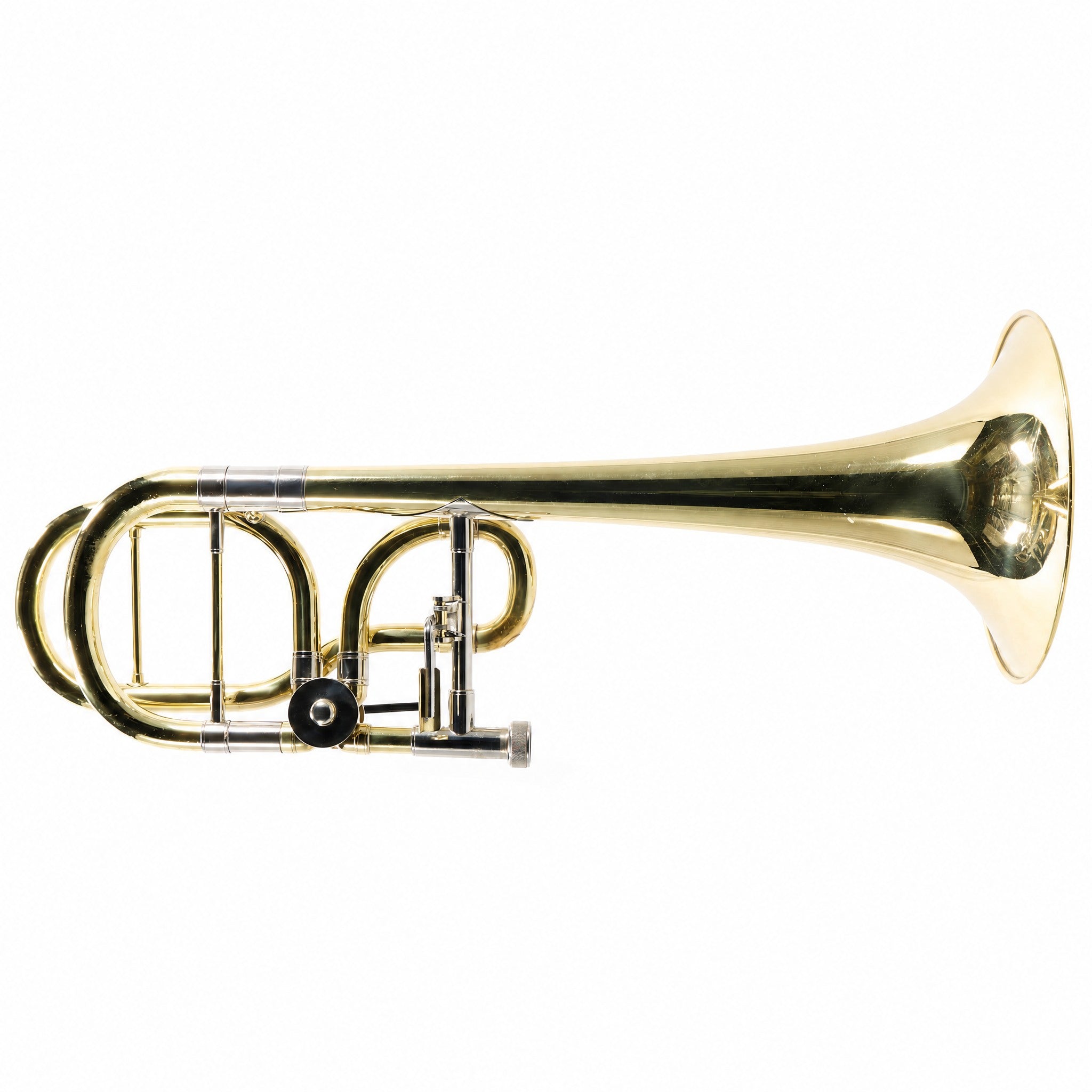 Yamaha YSL-671 Eb Alto Trombone with Custom Bb Trigger in Lacquer