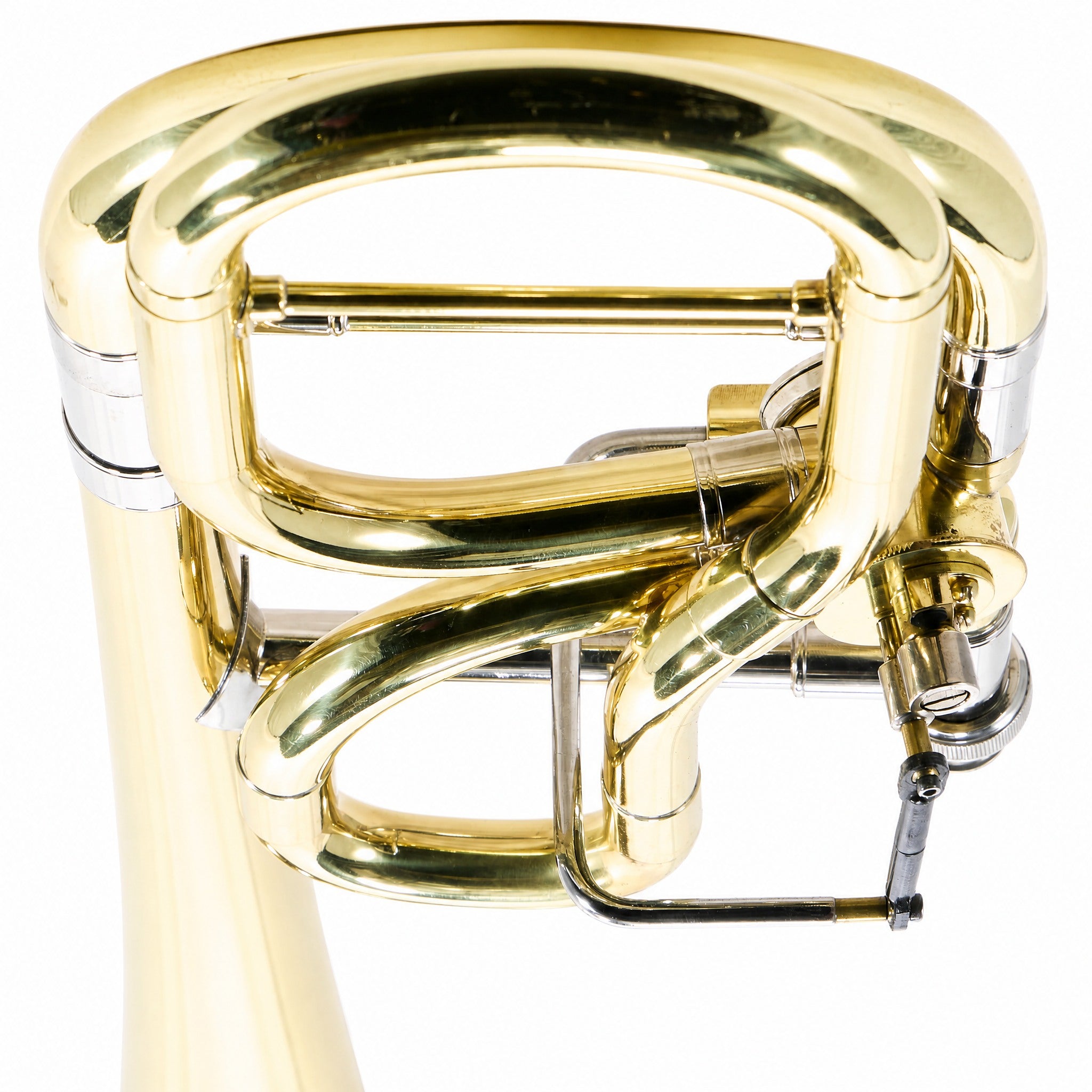 Yamaha YSL-671 Eb Alto Trombone with Custom Bb Trigger in Lacquer