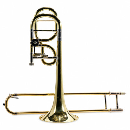 Yamaha YSL-671 Eb Alto Trombone with Custom Bb Trigger in Lacquer