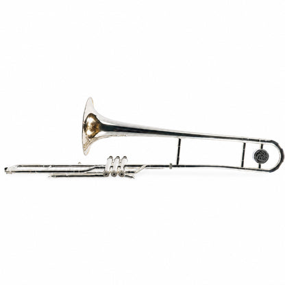 Jupiter JTB720VSQ Student C Valve Trombone in Silver Plate