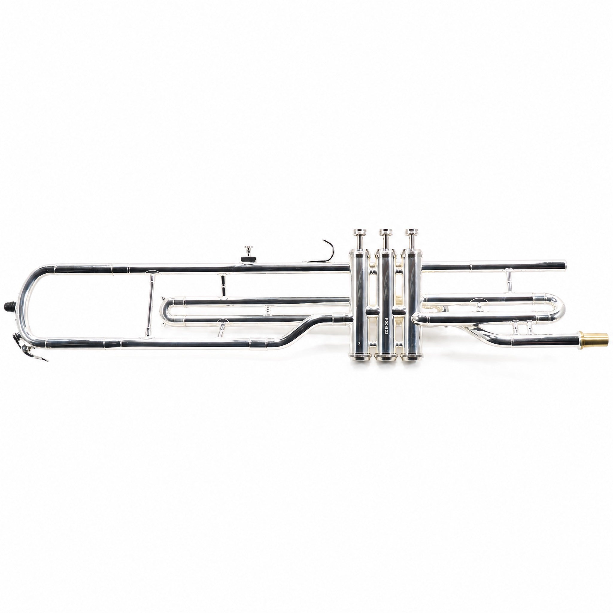 Jupiter JTB720VSQ Student C Valve Trombone in Silver Plate