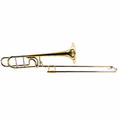 Jupiter JTB1150FOQ Intermediate Bb/F Tenor Trombone in Clear Lacquer