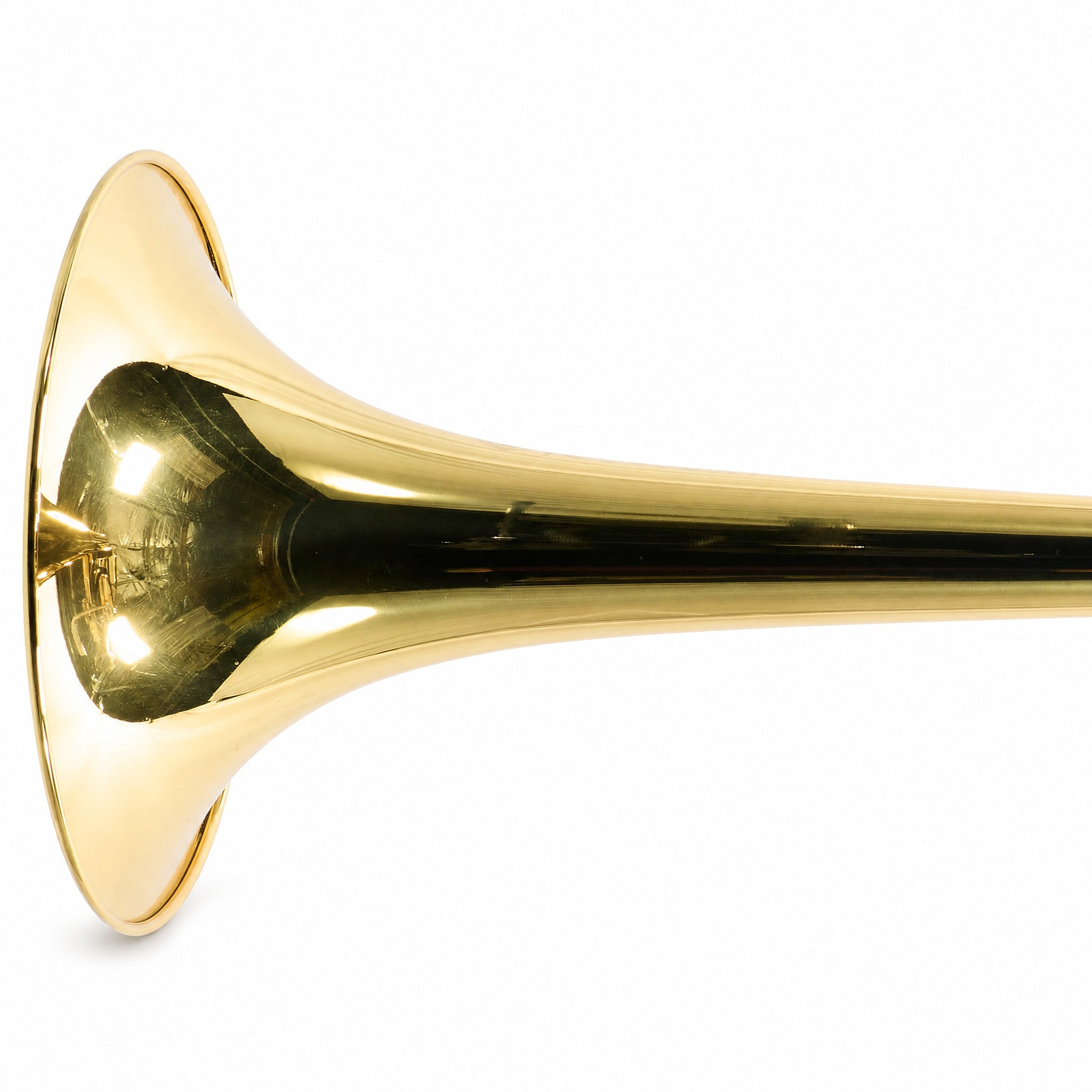 Jupiter JTB1150FOQ Intermediate Bb/F Tenor Trombone in Clear Lacquer