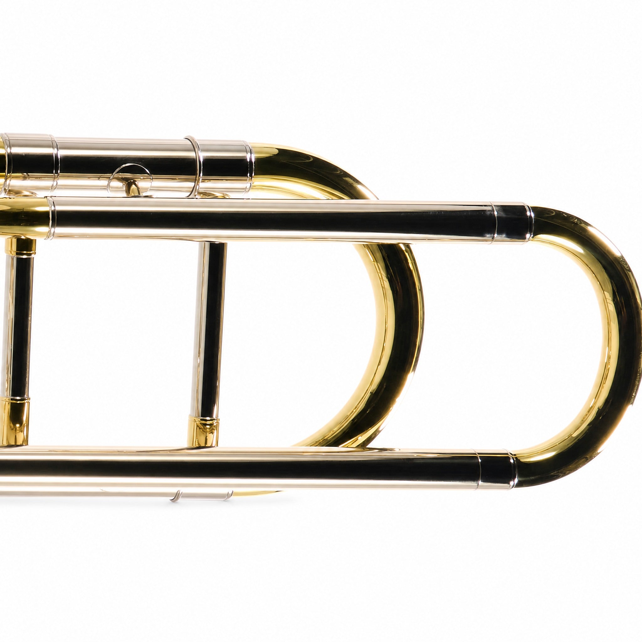 Jupiter JTB1150FOQ Intermediate Bb/F Tenor Trombone in Clear Lacquer