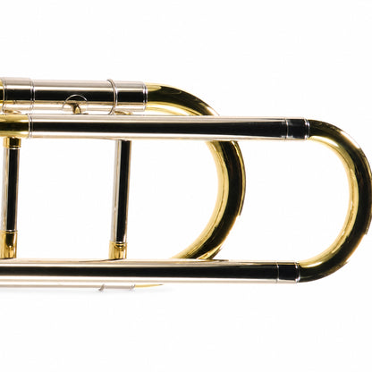 Jupiter JTB1150FOQ Intermediate Bb/F Tenor Trombone in Clear Lacquer