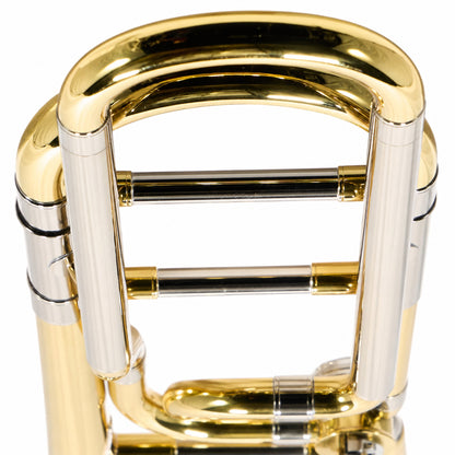 Jupiter JTB1150FOQ Intermediate Bb/F Tenor Trombone in Clear Lacquer
