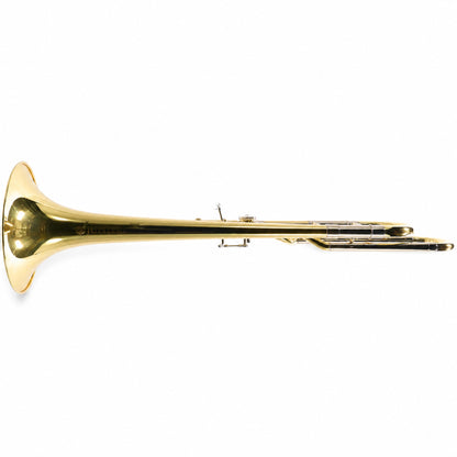 Jupiter JTB1150FOQ Intermediate Bb/F Tenor Trombone in Clear Lacquer