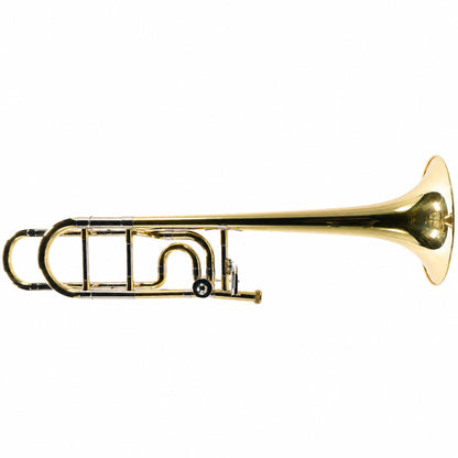 Jupiter JTB1150FOQ Intermediate Bb/F Tenor Trombone in Clear Lacquer