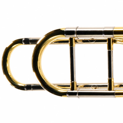 Jupiter JTB1150FOQ Intermediate Bb/F Tenor Trombone in Clear Lacquer