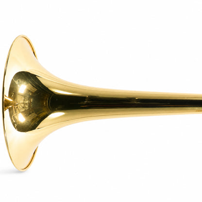 Jupiter JTB1150FOQ Intermediate Bb/F Tenor Trombone in Clear Lacquer