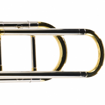 Jupiter JTB1150FOQ Intermediate Bb/F Tenor Trombone in Clear Lacquer