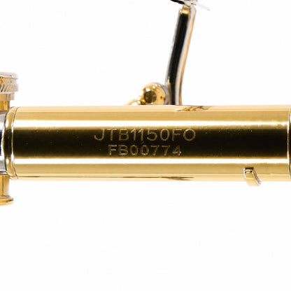 Jupiter JTB1150FOQ Intermediate Bb/F Tenor Trombone in Clear Lacquer