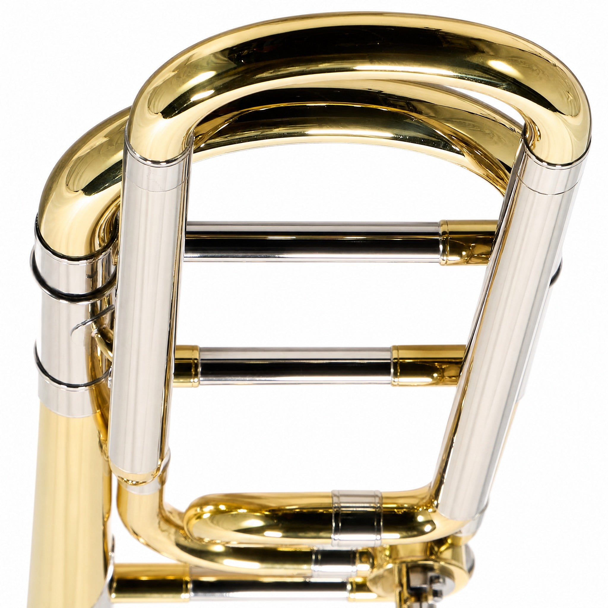 Jupiter JTB1150FOQ Intermediate Bb/F Tenor Trombone in Clear Lacquer