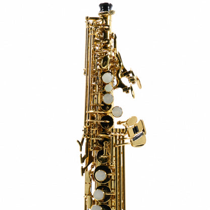 Jupiter JSS1000Q Intermediate Bb Soprano Saxophone in Gold Lacquer